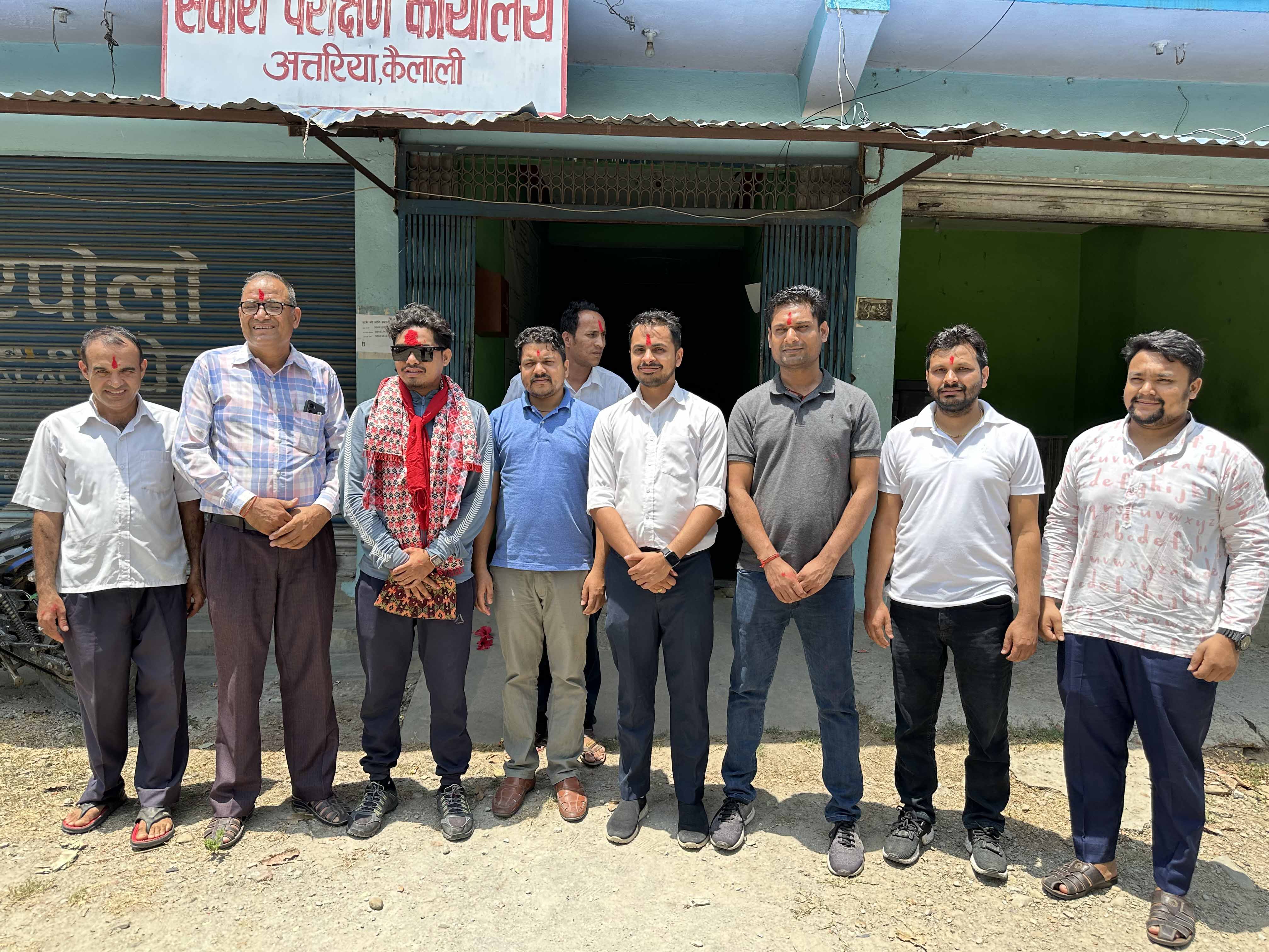 फेरी भेटौला कार्यक्रम ! यस सवारी परीक्षण कार्यालय, अत्तरियाबाट सरुवा भई सवारी परीक्षण कार्यालय, टेकु जान लाग्नु भएका मेकानिकल सुपरभाईजर श्री नयन बहादुर विष्टज्यूको फेरी भेटौला कार्यक्रम ।